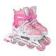 thumbnail image 5 of Patines En Línea Para Niños, Iluminación Transpirable Para Interiores Y Exteriores, Regalo Para Adolescentes, Rosa M, 5 of 5
