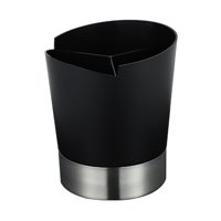 Bothyi - Portapajitas De Gran Capacidad Con 3 Rejillas, Versátil, Organizador De Tenedores Y Cucharas Para Fiestas, Color Negro