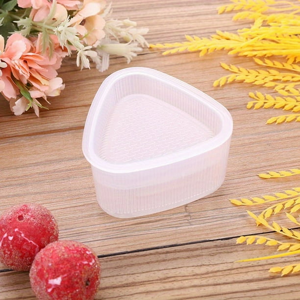 1pc, Rice Ball Molds, Triangle Rice Ball Mold, Sushi Rice Molds, Seaweed Sushi Mold, Baking Tools, Sugar Flipping Cake Clay Mold, Kitchen Household Food Mold Supplies, Kitchen Accessories, Kitchen Ap