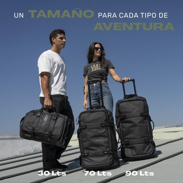 Maleta Bolso Trolly Expedition Duffel 90lts Black | Lider