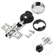thumbnail image 3 of Uxcell Bisagras de 1" de Diámetro para Puertas de Vidrio de Muebles con Superposición Completa, 3 of 5