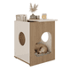 thumbnail image 4 of Mesa Lateral Velador Para Mascotas 2 En 1 Roble/Off White 52,5x45x60 Cm, 4 of 5