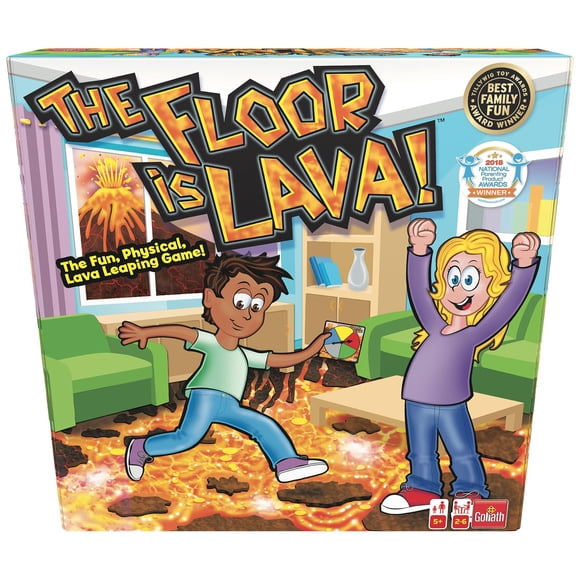 Juego de mesa Endless Games ¡The Floor is Lava! ¡Niños y adultos