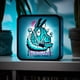 thumbnail image 2 of Lámpara LED con forma de caja de luz Numskull, diseño oficial de llama de Fortnite, 2 of 5