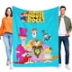 thumbnail image 1 of Schoolhouse Rock anti-pilling, suave, ligera, esponjosa y acogedora de lujo para hogar y cocina – Perfecta para niños y adultos, 100 x 150 cm, 1 of 6