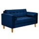 thumbnail image 2 of Sofa Retro 2c Felpa 04 Azul Marino, 2 of 6