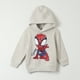 thumbnail image 1 of Poleron Cerrado Con Gorro Niño Spidey Pose Gris Marvel, 1 of 4