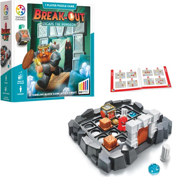 Rompecabezas SmartGames Break-Out – Escape del Calabozo 10+