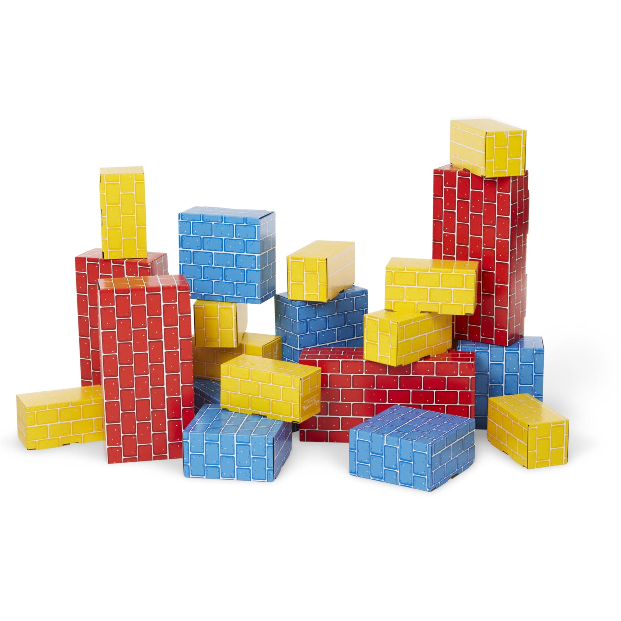 Bloques De Construcción Melissa & Doug Jumbo 40 Bloques, 3 Tamaños