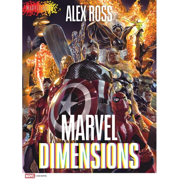 Novela Gráfica Abrams ComicArts Marvel Dimensions