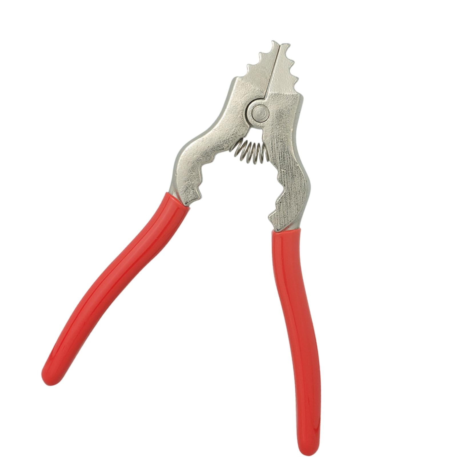 Ioensy - Alicates De Cadena Spring Cargado 7 Pulgadas Cortando Unido Conector De Aleación De Zinc Rojo