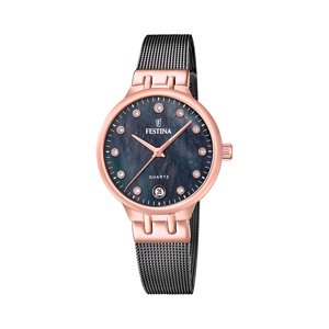Reloj F20717/2 Festina Negro Mujer Mademoiselle
