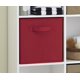 thumbnail image 3 of Cajón de tela rojo de 26 cm con tirador – ClosetMaid, 3 of 6