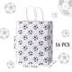 thumbnail image 2 of Bolsas de papel para fiesta temática de fútbol AIEX, 16 unidades, 21x15x8 cm, 2 of 3