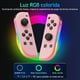 thumbnail image 3 of Controlador (L/R) para Nintendo Switch - Mando Inalámbrico Joypad con Luz RGB, Turbo, Control de Movimiento y Color Rosa, 3 of 7