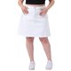 thumbnail image 1 of Falda de Talla Grande para Mujer Escuela Universidad Línea A Casual por Encima de la Rodilla Cremallera Frontal Faldas Acampanadas 2026 1X Blanco, 1 of 8