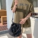 thumbnail image 4 of Bolso de hombro para mujer, pequeño, tipo cubo, de nailon, tipo tote, informal, tipo hobo., 4 of 7
