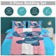 thumbnail image 5 of Stitch Print Bedding Set Pattern Duvet Cove Set 3 Pieces 1 Quilt Cover And 2 Pillowcases for Women Men Teens, 5 of 5