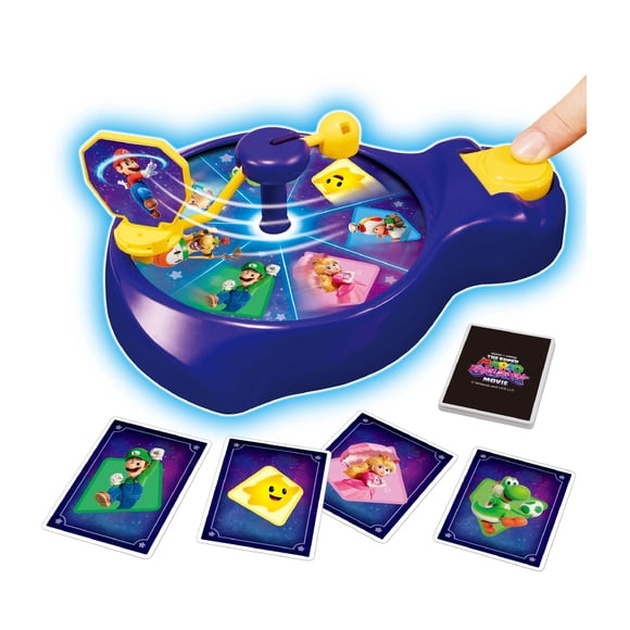 Spinner Game EPOCH Games Super Mario Galaxy Movie para niños mayores de 4 años