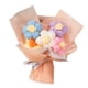 thumbnail image 4 of Ramo de punto hecho a mano, flor artificial de ganchillo, ramo de flores de ganchillo completo para regalos del Día de la madre, cumpleaños de niños, 4 of 5