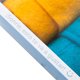 thumbnail image 2 of Set 2 Toallas de baño550gr 70x140 cm Turquesa y Amarillo, 2 of 4