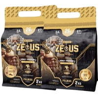 Palikos Fitness - 100% Whey Protein - 2 X Doypack De 2Kg (Chocolate Y Cappuccino)