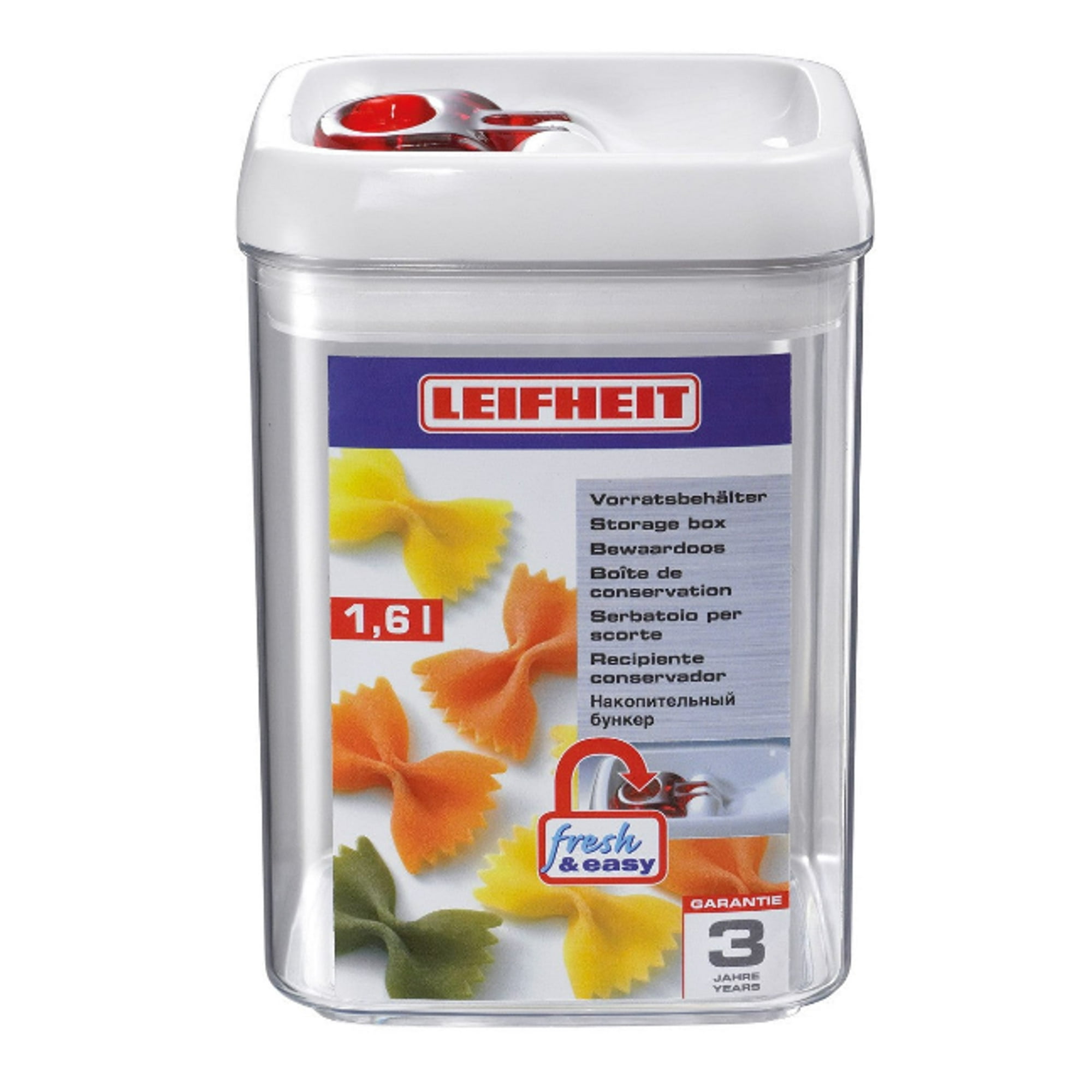 Leifheit - Contenedor - Frasco Transparente