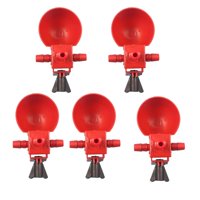 Ioensy - 5X Vasos De Riego Automático, Bebedero Para Aves De Corral, Pollo, Pato, Codorniz, Paloma