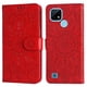 thumbnail image 3 of Funda tipo cartera FOXDOCK para Realme C21 , diseño girasol en relieve, cuero PU, cierre magnético, soporte y tarjetero, 3 of 5
