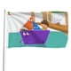 thumbnail image 1 of Charlie y las Formas Bandera impresa con temática, regalo perfecto para fanáticos, amigos y familiares, y adecuada para actividades al aire libre e interiores, decoraciones de fiesta. 120*180CM, 1 of 6