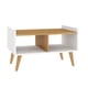 thumbnail image 3 of Mesa Centro Rm02 2 Nichos Blanco - Nogal, 3 of 4