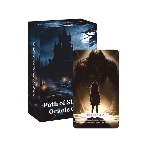 Lecturas diarias del tarot de Oracle Cards ZHQGYN Path of Shadows