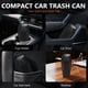 thumbnail image 4 of Botes de basura para coche OUDEW, paquete de 2, con tapa a prueba de fugas y 30 bolsas, 4 of 9
