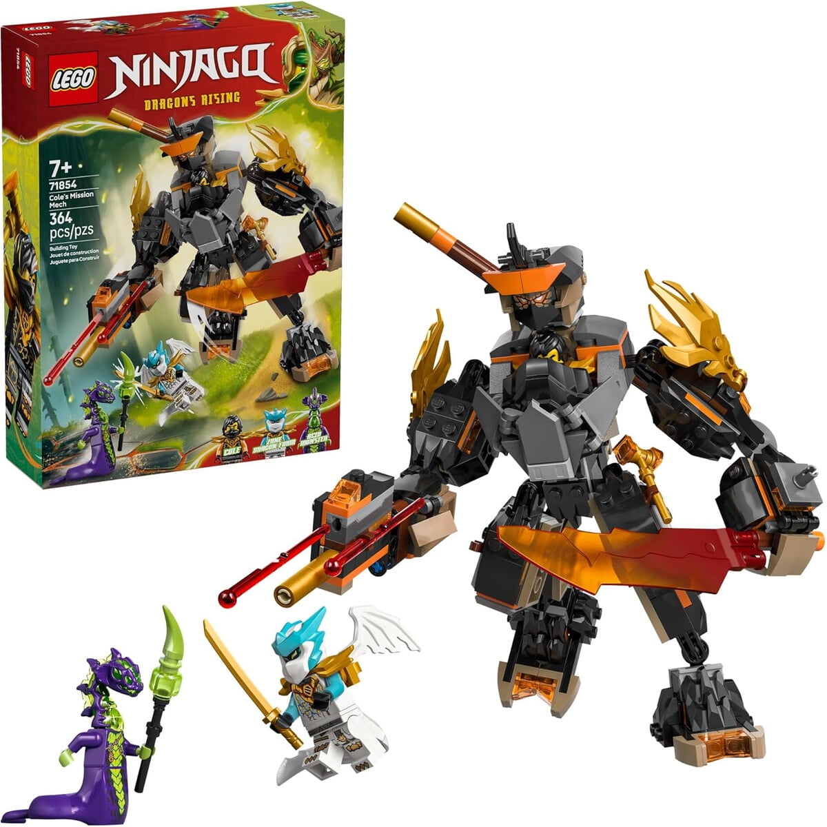 LEGO NINJAGO Cole Misian Mech 71854 Juguete Construccian | Lider