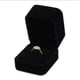 thumbnail image 1 of Ring Box Niche-Finds Black Velvet Luxury para compromiso, 1 of 7