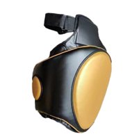 Magideal - Almohadillas De Boxeo Curvas Para Muslos, Objetivo Para Pies, Muay Thai, Kickboxing, Competición, Karate, Mma, Ayuda Para Entrenamiento, Asas Acolchad Izquierda Negra