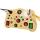 thumbnail image 3 of Tablero De Interruptor LED, Accesorio De Enseñanza, Rompecabezas Para Niños Temprano Para Niños, Juguete De Viaje Amarillo, 3 of 5