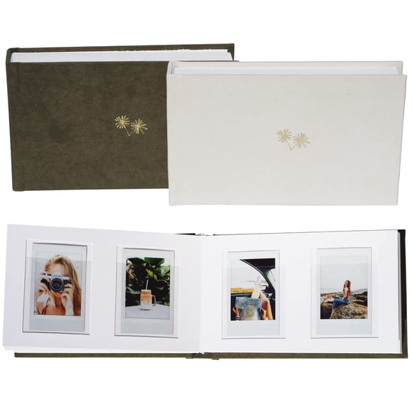 Miniálbum de fotos Hey Blanks de piel vegana Fujifilm Instax