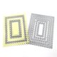 thumbnail image 3 of Troqueles de corte AHTOLS marco rectangular de encaje x5 y cuadrado de encaje, 3 of 6