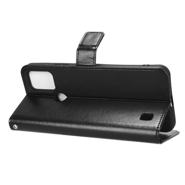 Funda tipo libro para Vodafone Smart V22, cartera todo‑en‑uno, funda multifuncional con tarjetero y correa de muñeca desmontable