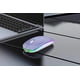 thumbnail image 2 of Mouse Bluetooth recargable inalámbrico WREANU para laptop, morado, 2 of 7