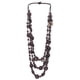 thumbnail image 1 of Collar hecho a mano de las mujeres concha de coco collar de cuentas de madera café, 1 of 5