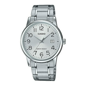 Reloj Analogo Plateado Casio Mtp-V002D-7B