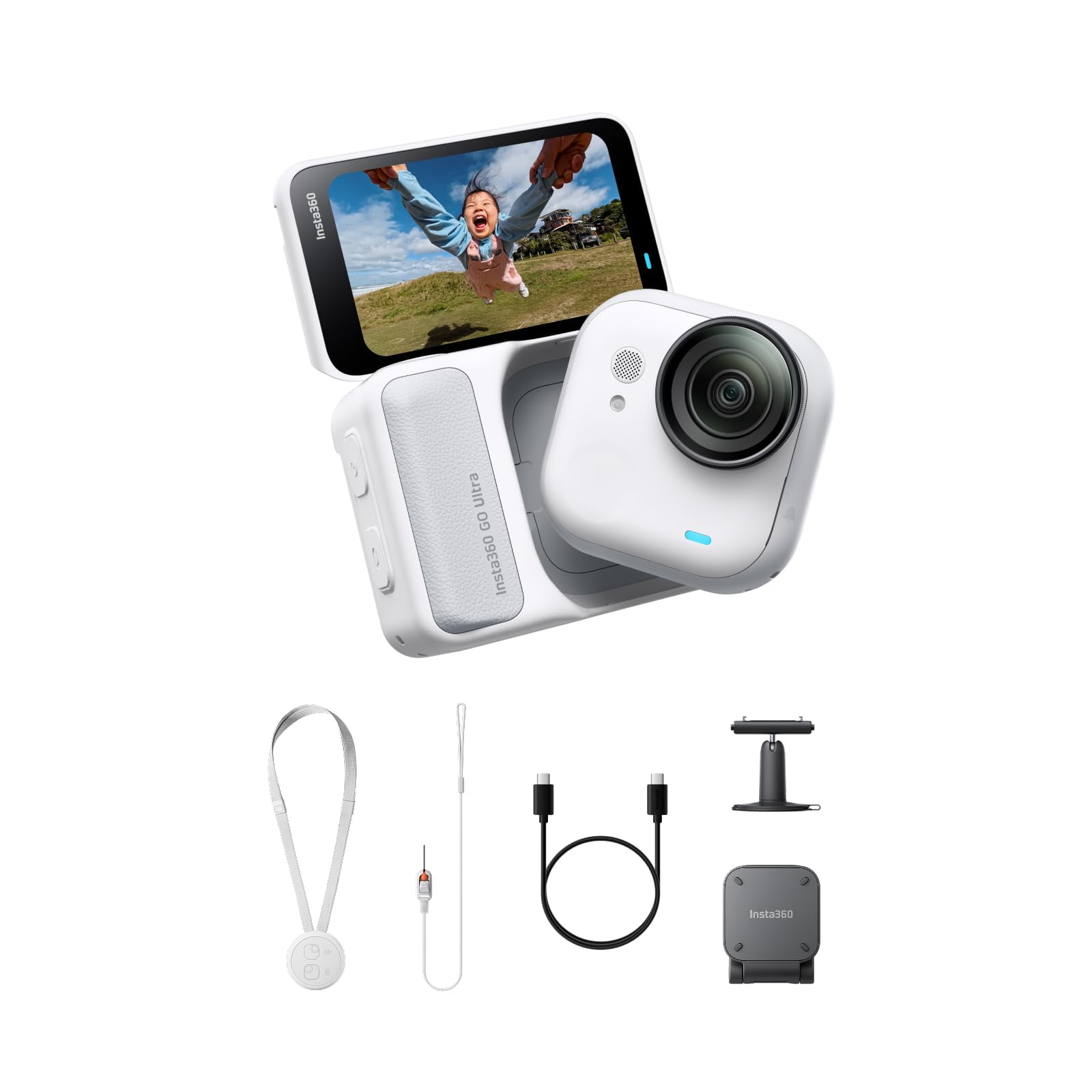Paquete Ultra Essentials De La Cámara Insta360 Go Para Vlogs En 4k