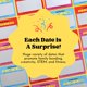 thumbnail image 4 of Tarjetas de citas familiares Happy Duo Family Dates 40 con rascador, 4 of 6