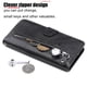 thumbnail image 5 of Funda con Cremallera para Xiaomi Redmi 9, Carcasa Cartera de Cuero PU con Soporte y Tarjetero, 5 of 6
