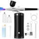 thumbnail image 1 of Kit de aerógrafo crpen recargable con compresor de 48 psi negro, 1 of 8