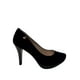 thumbnail image 1 of Zapato Reina Cuero ZAP77 Negro Gamuza, 1 of 5