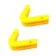 thumbnail image 5 of Estante Para Mancuernas, Soporte De Pared, Organizador, Color Amarillo, 2 Uds., 5 of 5