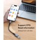 thumbnail image 5 of Paquete de 2 adaptadores USB C a USB 3.0 NIMASO para iPhone Macbook, 5 of 7